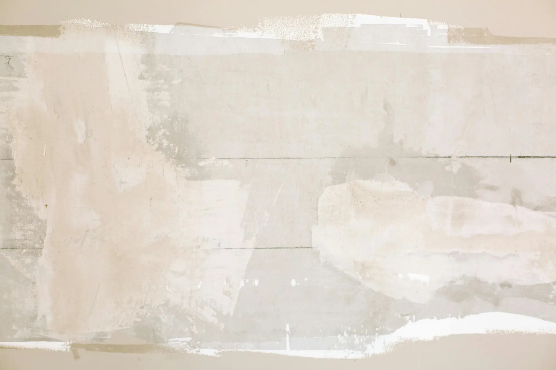 plaster board with plaster on it